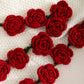 Crochet Rose Bouquet Throw Blanket Handmade-Style 2