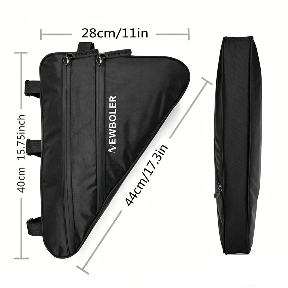 Mountain Bike Frame Bag Bicycle Triangle Under Bike Seat Top Tube Pack