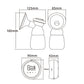 Electric 3 Modes Dual Breastfeeding Pump