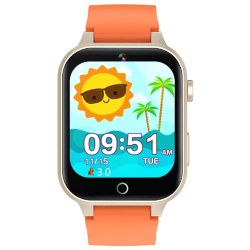 Kids Smart Watch Touch Screen Elastic Strap Smartwatch with Video Camera Pedometer