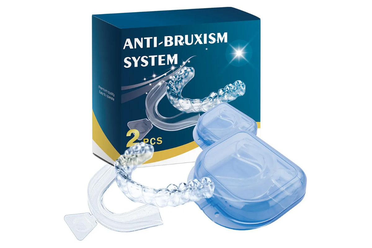2PCS Anti Snore Sleep Devices Adjustable Mouth Guard