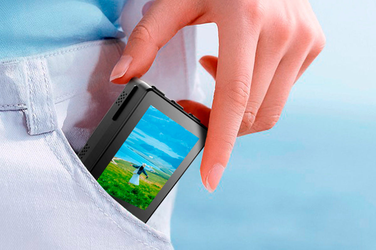 Mini Vlog Selfie Monitor Screen Bluetooth Remote Selfie Monitor for Travel TikTok