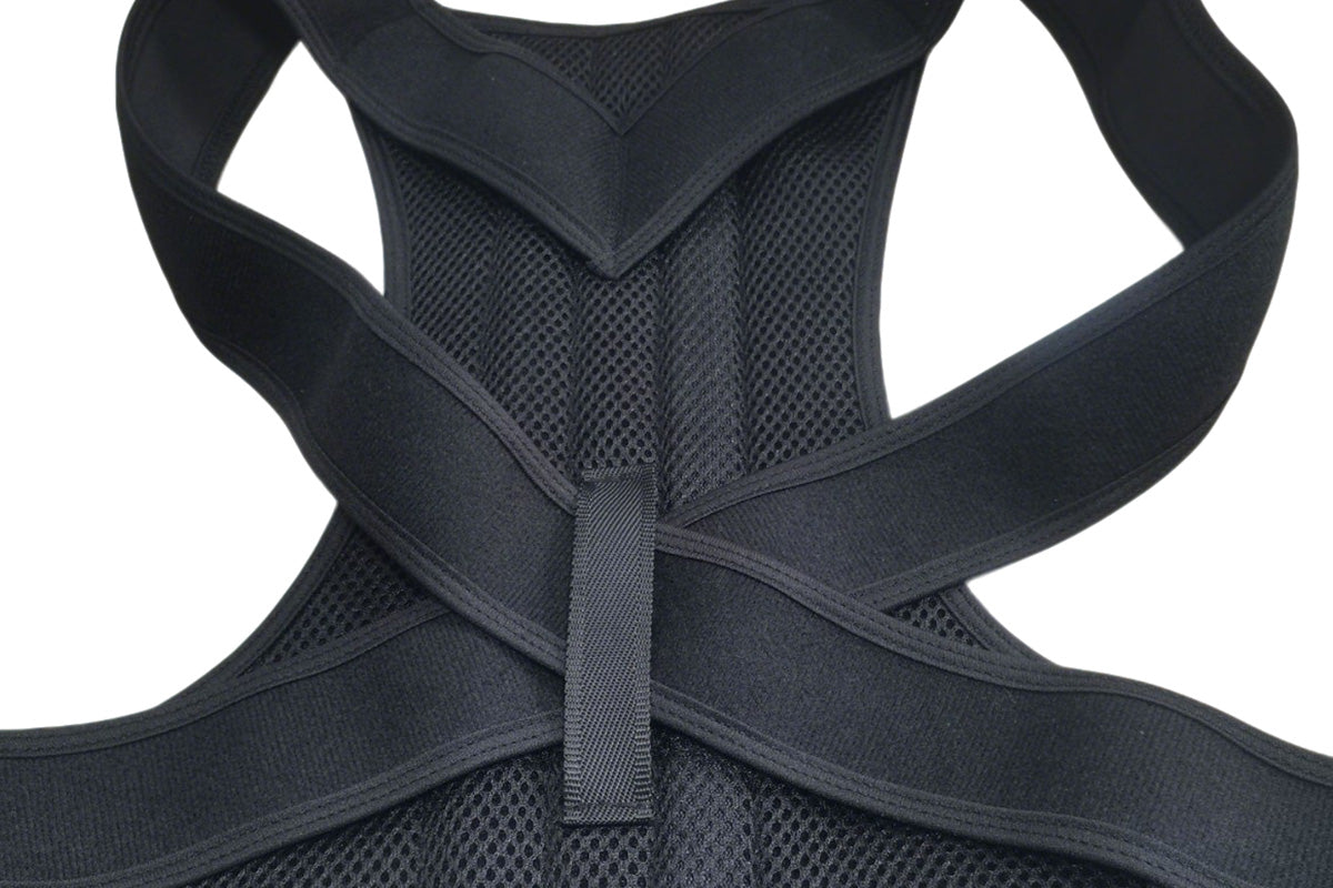 Adjustable Posture Corrector Full Back Shoulder Support Brace for Adults