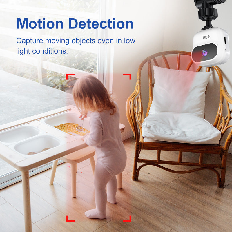 Mini WiFi Camera 1080P HD Vlog Pocket Camera