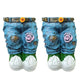 2XCreative Resin Jeans Shape Outdoor Planter Garden Decor Pot for Home Lawn Yard