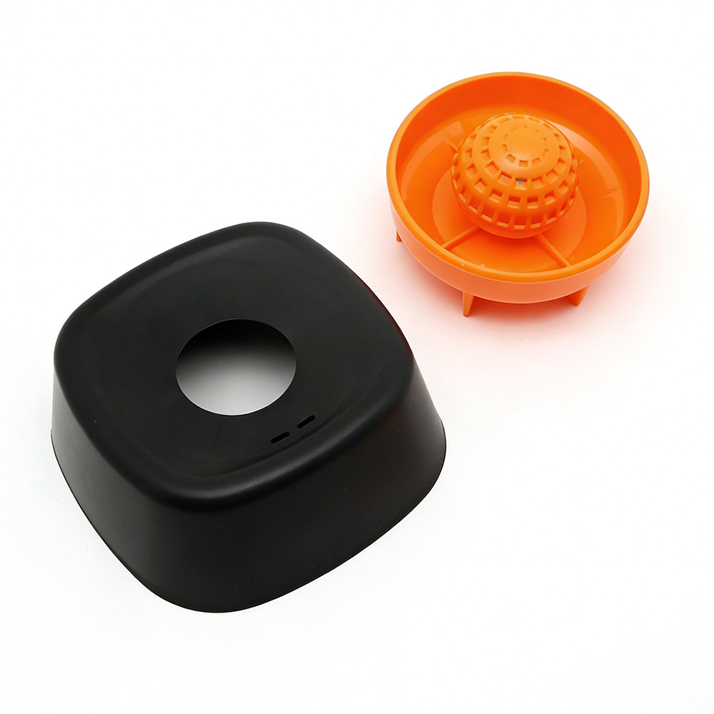 Slow Feeder Dog Bowls With Rolling Ball Anti-Choking For Liquid Treat