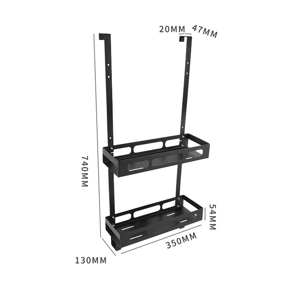 2 Tiers Bathroom Hanging Storage Rack
