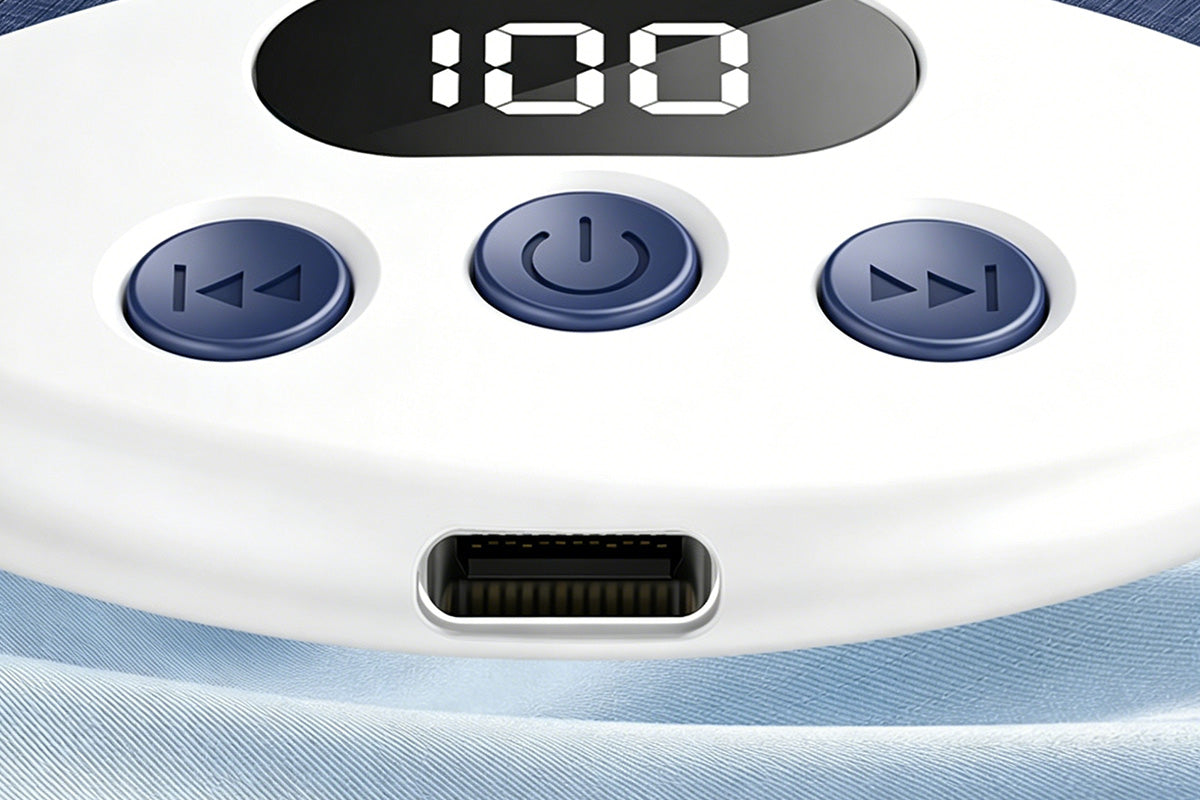 Private Under Pillow Bluetooth Sleep Speaker Ultra-Thin Wireless Bone Conduction Pillow Speaker