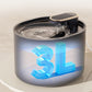 Pet Smart Water Fountain Automatic Shut Off with Red Light Indicator