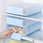 34.3x25.2x8.2CM Automatic Scrolling Egg Storage Box Removable Egg Dispenser