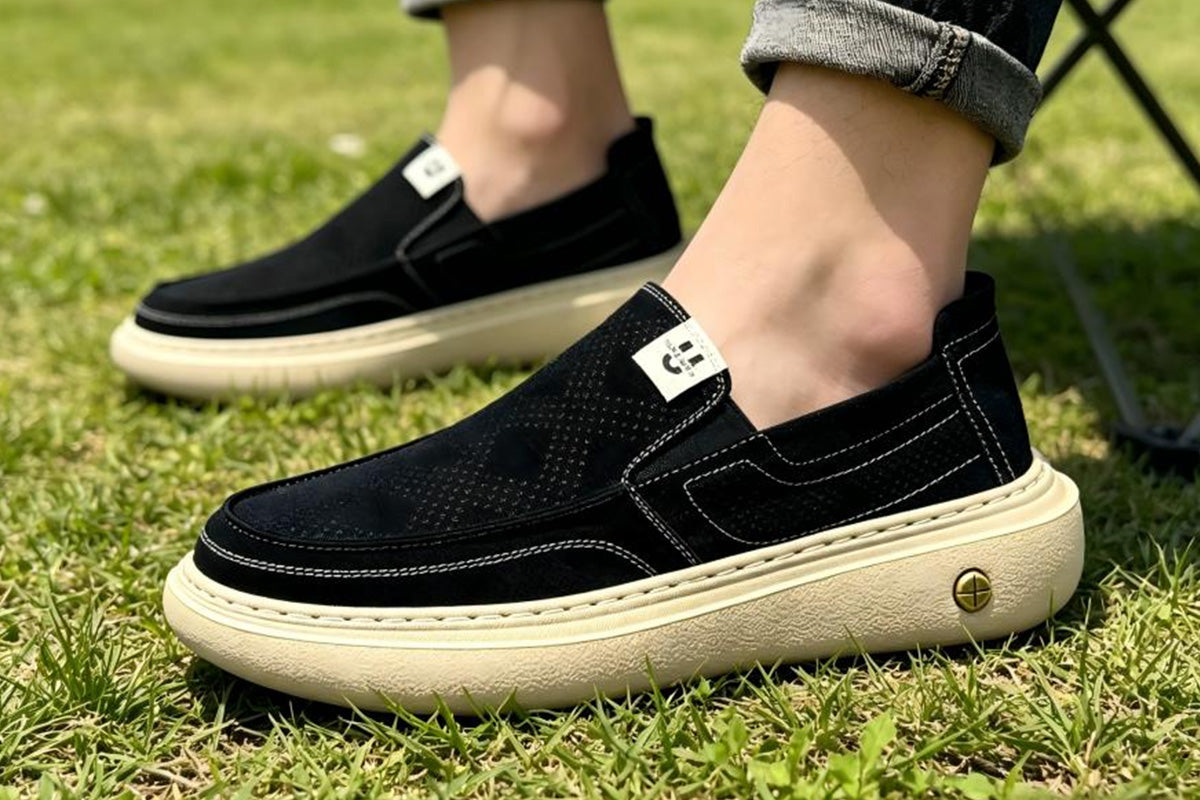 Men Breathable Hollow Slip-on Loafers Casual Shoes