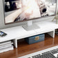 Dual Monitor Stand Riser Adjustable Computer Monitor Stand for Books iMac Laptop