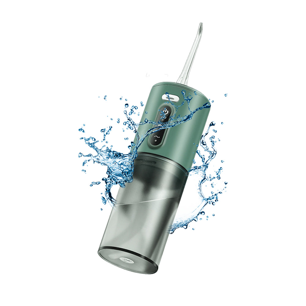 Electric Cordless Water Flosser Oral Irrigator with Five Nozzles