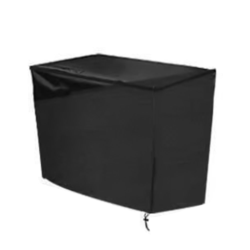 Outboard Motor Cover Engine Dust Cover Waterproof UV Resistant for Boat-Black