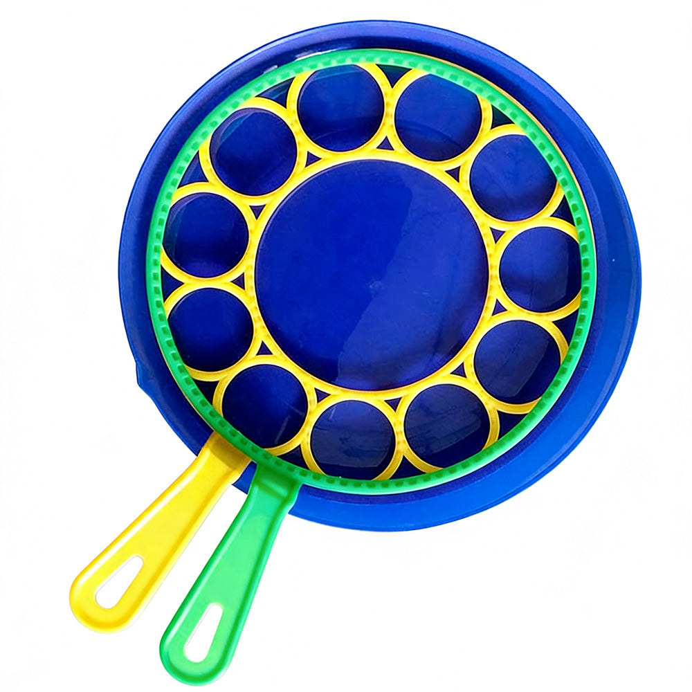 Big Bubble Wands Set Giant Magic Bubble Kit Wand Blower Maker With Tray