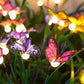 Solar Butterfly Garden Lights with 12 Stems for Outdoor Decor – IP65 Waterproof, Vibrant Illumination