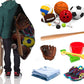 Mesh Sport Ball Bag Heavy Duty Extra Large Storage Bag With Adjustable Shoulder Strap