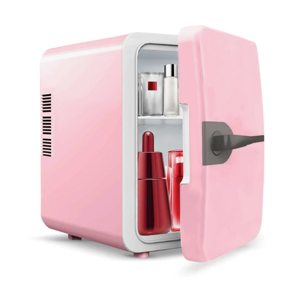 6L Mini Fridge Home 12V Portable Mini Fridge for Drinks Bar Beauty Car