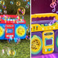 Kid's Automatic Musical Light-Up Bubble Machine Toy