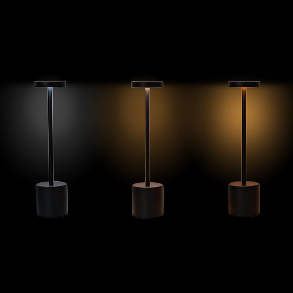 Three Color Rechargeable Touch Cordless Table Lamp for Dining Room