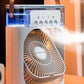 Air Cooler USB Misting Fan 3 Speeds 500ML Water Tank Desk Fan