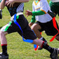 2Pcs Adjustable Flag Football Belt with Belt and Flags for Youths Adults
