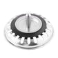 2 Pack Kitchen Sink Strainer Drain Stopper Baskets with Rubber Seals