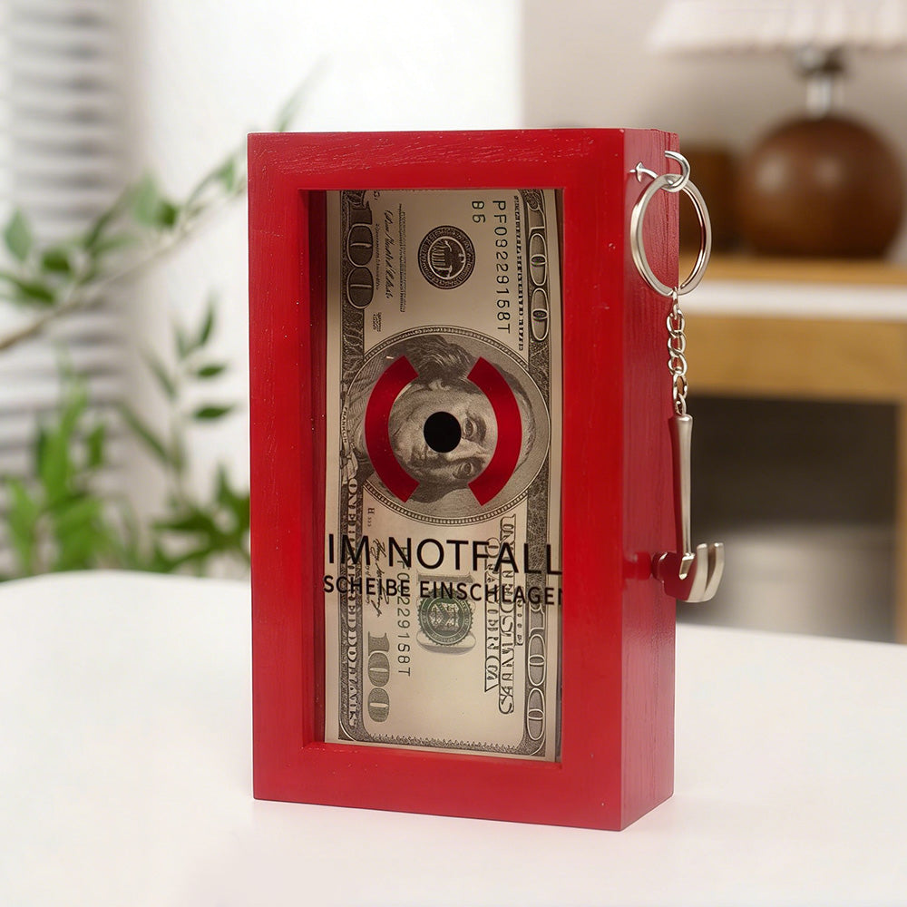 Funny Emergency Box with Hammer Break in Case of Emergency Box Office Desk Decor