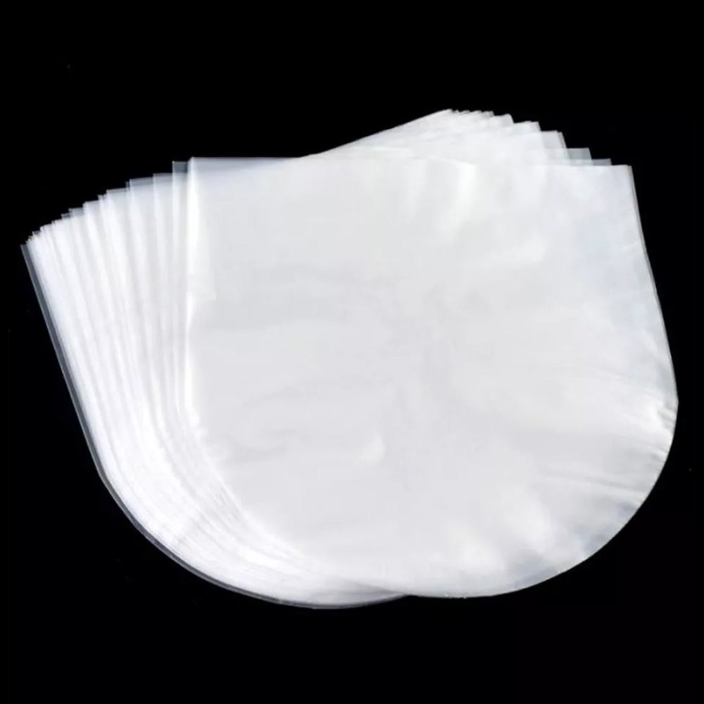 50Pcs Sleeves Plastic Record Cover Durable Inner LP Music Cover for 12 inch Vinyl Record