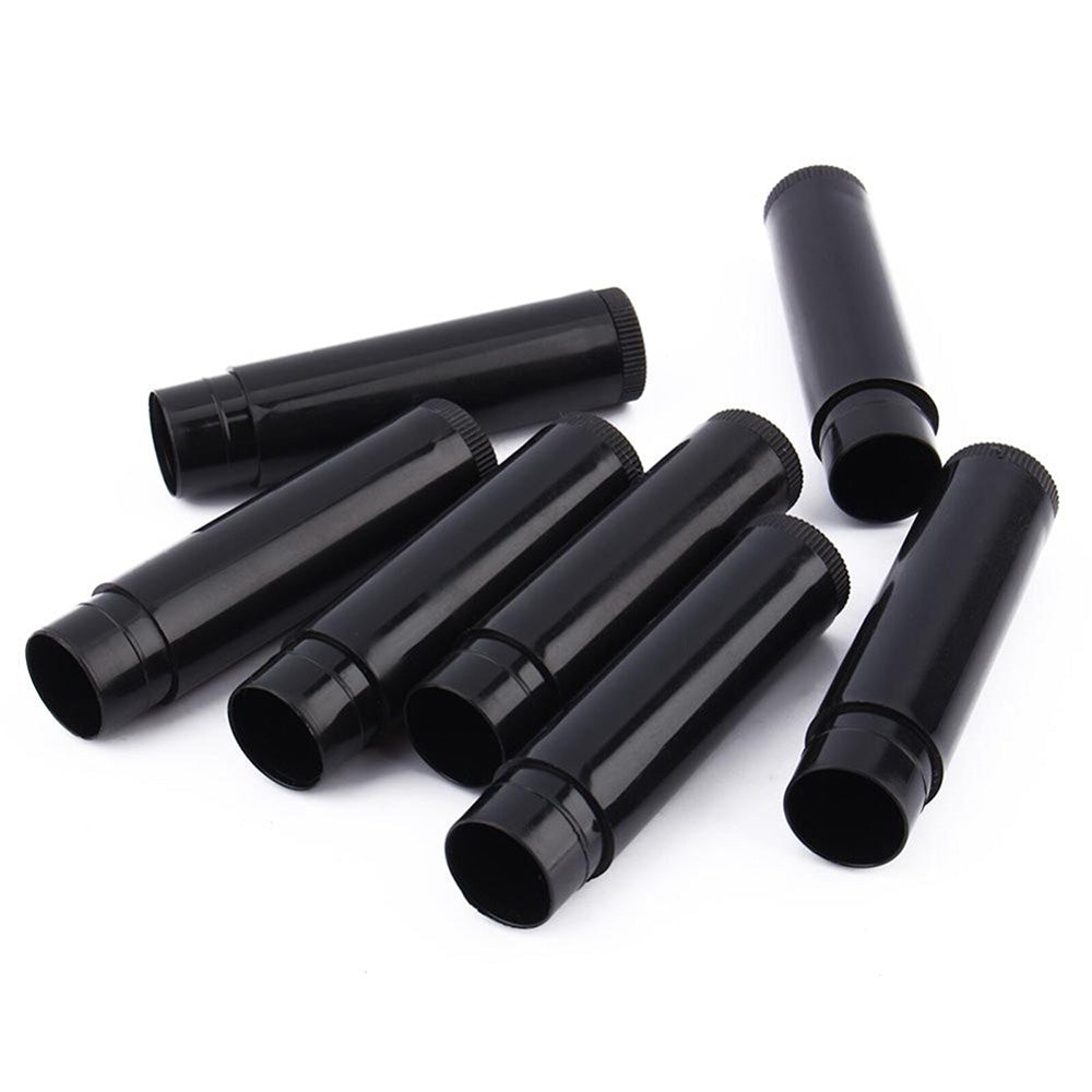 100 PCS Empty Lip Balm Tubes 5g Twist Up Plastic Lipstick Containers for Homemade Lip Gloss Lipstick