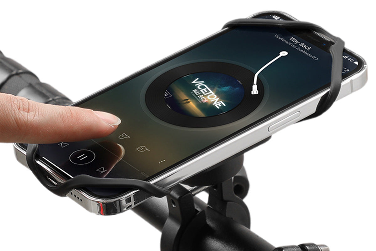 Detachable Bike Phone Holder Universal Bicycle Motorcycle Cell Phone Mount