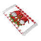 Christmas Dwarf Woven Washable Rectangular Floor Mat Floor Rug