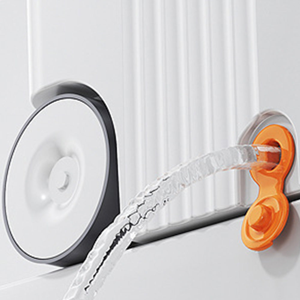 Household Spin Mop with Detachable Bucket and Hands-Free Cleaning System