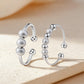 3Pcs Stainless Steel Spinner Rings Fidget Ring Set for Focus for Students and Office Workers