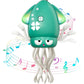 Dancing Octopus Toy Electric Crawling Octopus Tummy Time Toy Dancing Music Squid
