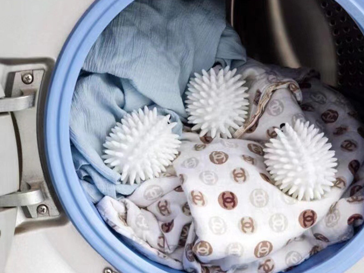 2 X Hedgehog Washer Balls Washing Machine Laundry Scrubbing Balls Laundry Balls