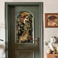Static Cling Window Film Stained Glass Sticker Fairy Decor Glass Privacy Film