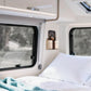 2 Pack Wall Mount Phone Holder Peel and Stick No Tools for Dorm Bedroom RV