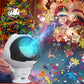 2Pcs Astronaut Projector With 16 Patterns Christmas Projector For Holiday Christmas Decoration