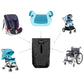 Car Seat Travel Stroller Shoulder Bag for Airplane Gate Check