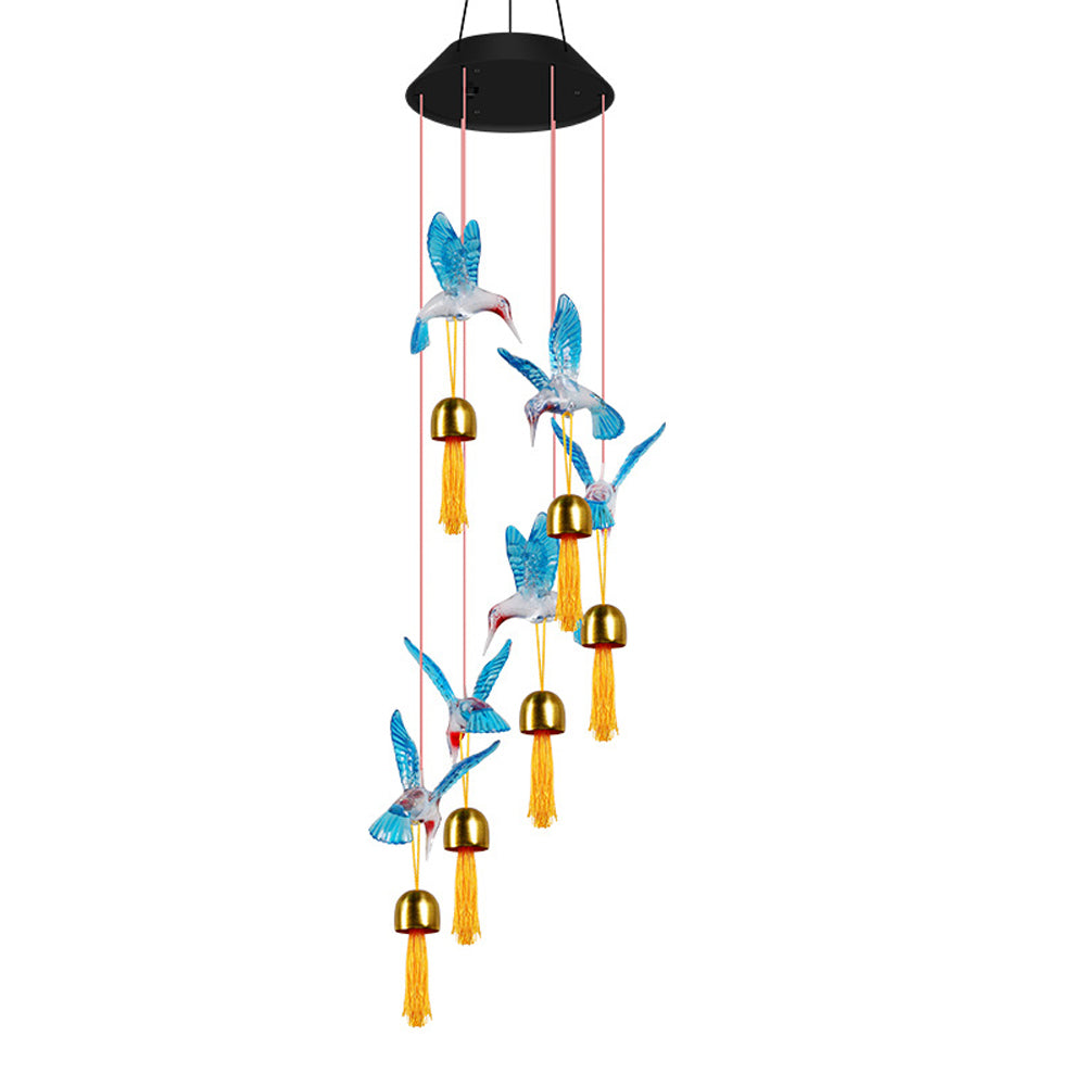 Solar Color Changing Wind Chime Light