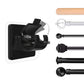 10 Pcs No Drill Curtain Rod Holder Self Adhesive Hook for Smooth Surface
