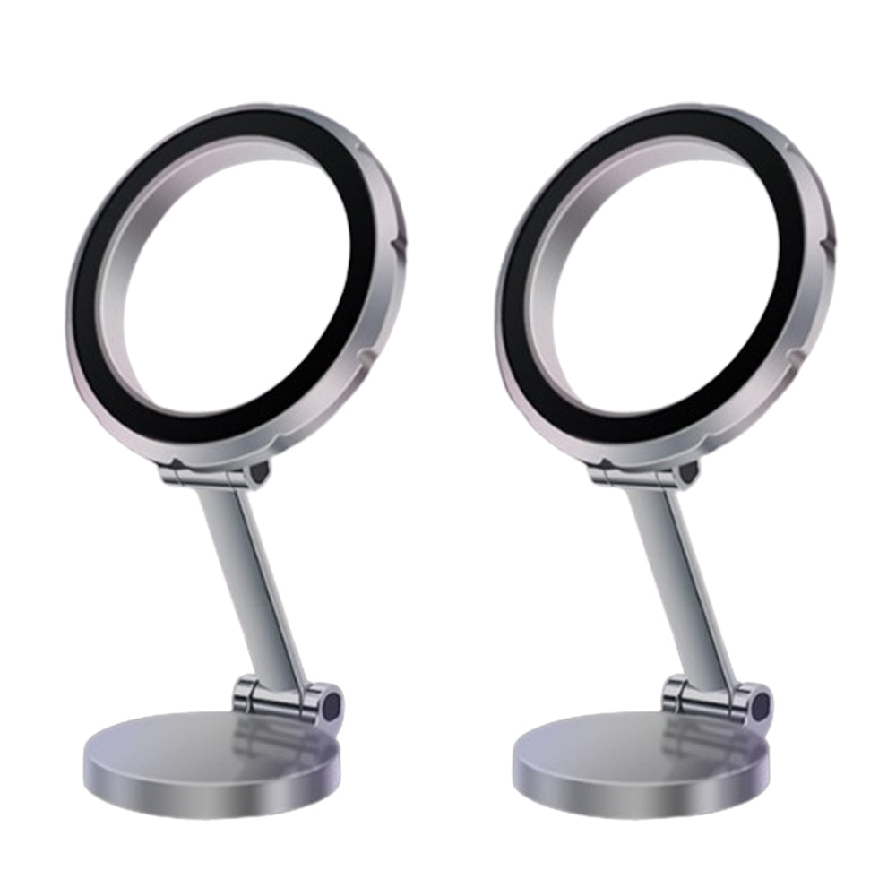 2Pcs Metal Magnetic Foldable Car Phone Holder