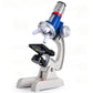 Microscope Kit Magnification Science Experiment Toy for Little Ones Ages 6