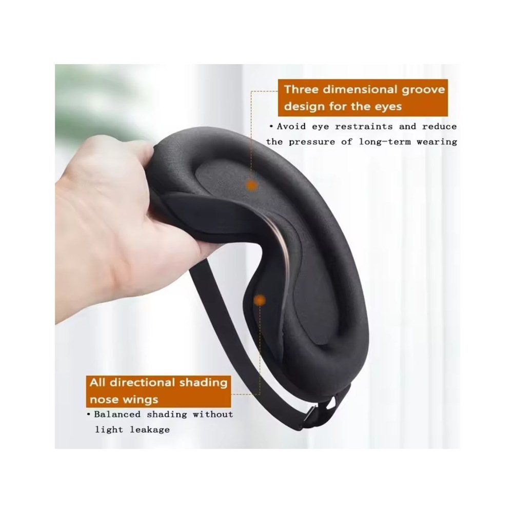 3D Memory Foam Light Blocking Sleeping Eye Mask