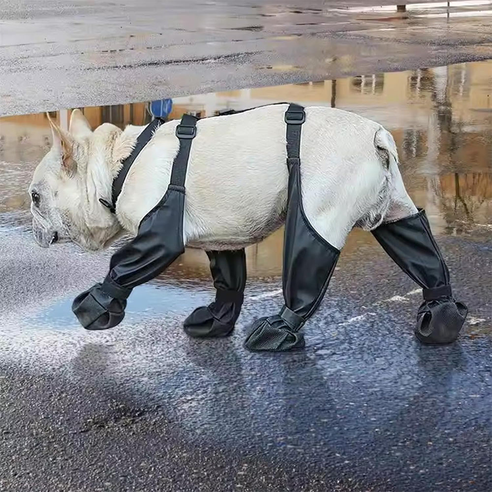 Water-resistant Pet Boots Dog Rain Shoes for Outdoor Use