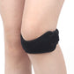 2Pcs Knee Braces for Patella Knee Support Strap for Basketball Running-Black