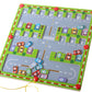 Adhesive Letter Matching Parking Maze Learning Educational Toddler Toy