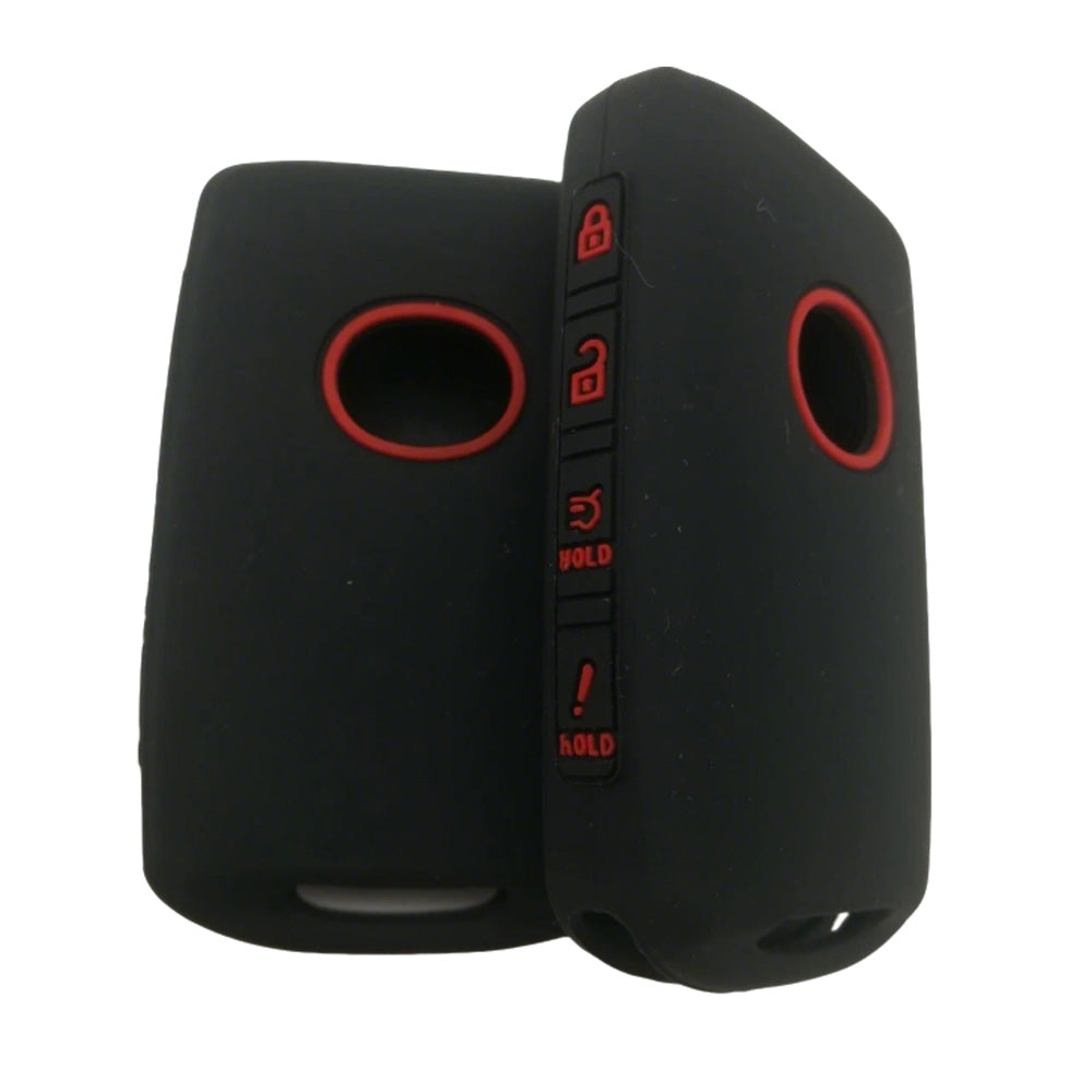 2 PCS Light Silicone Car Key Cover Cases Compatible with Mazda CX-3 CX-4 CX-5 CX-30