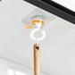 10 Pcs No Drill Ceiling Hooks 360 Degree Rotating Self Adhesive Hooks